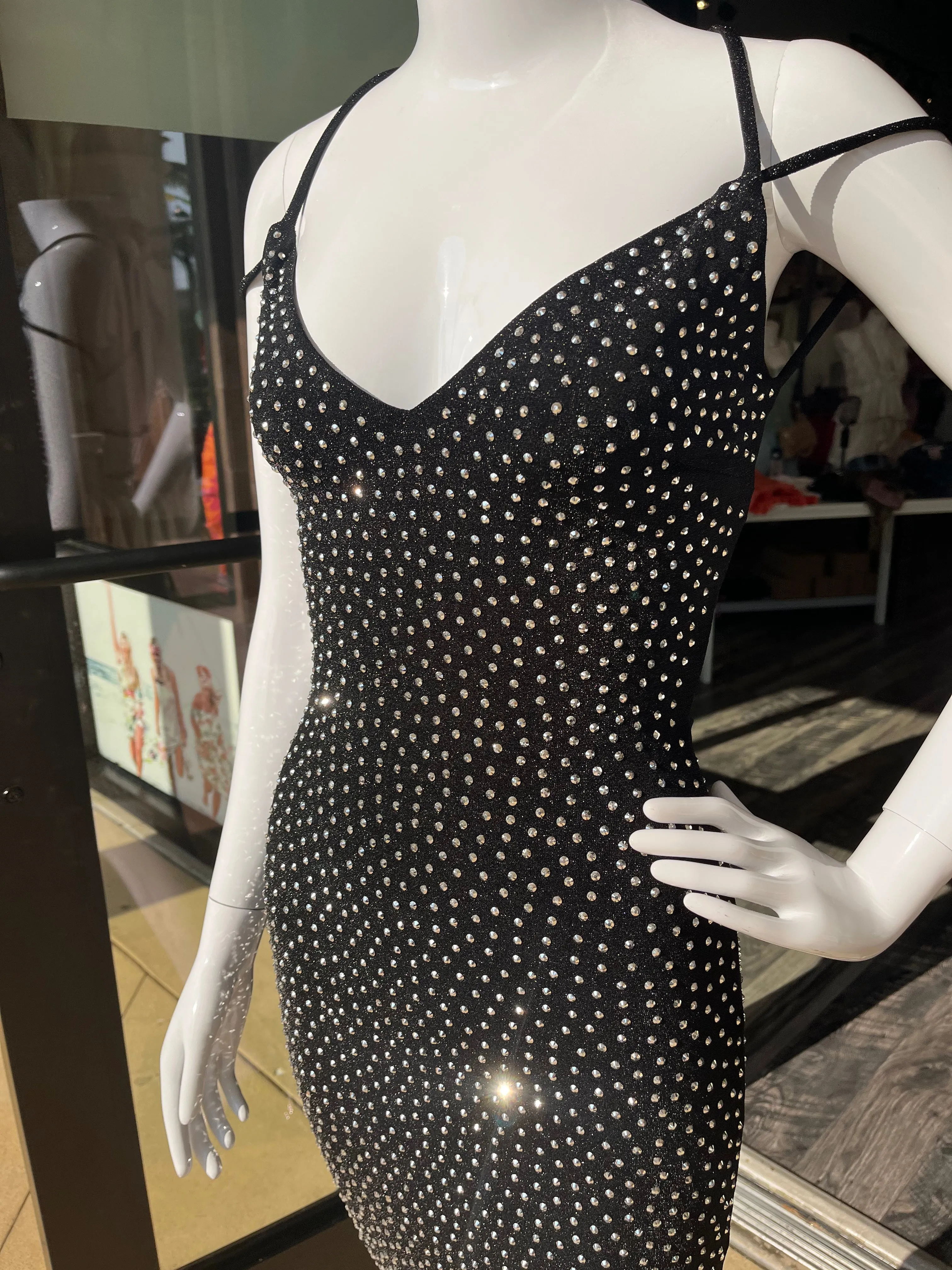 Black Sparkle Dress