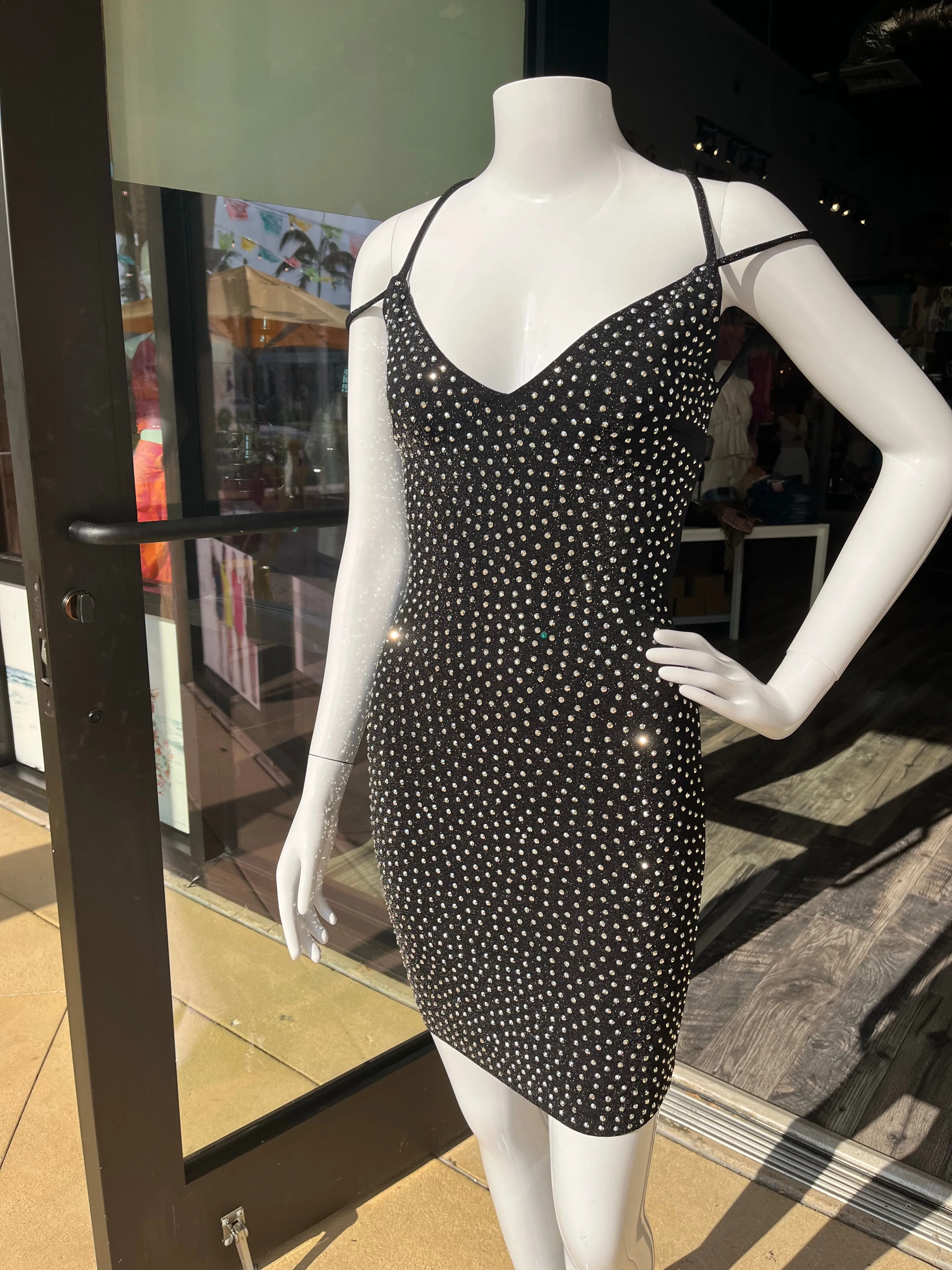 Black Sparkle Dress