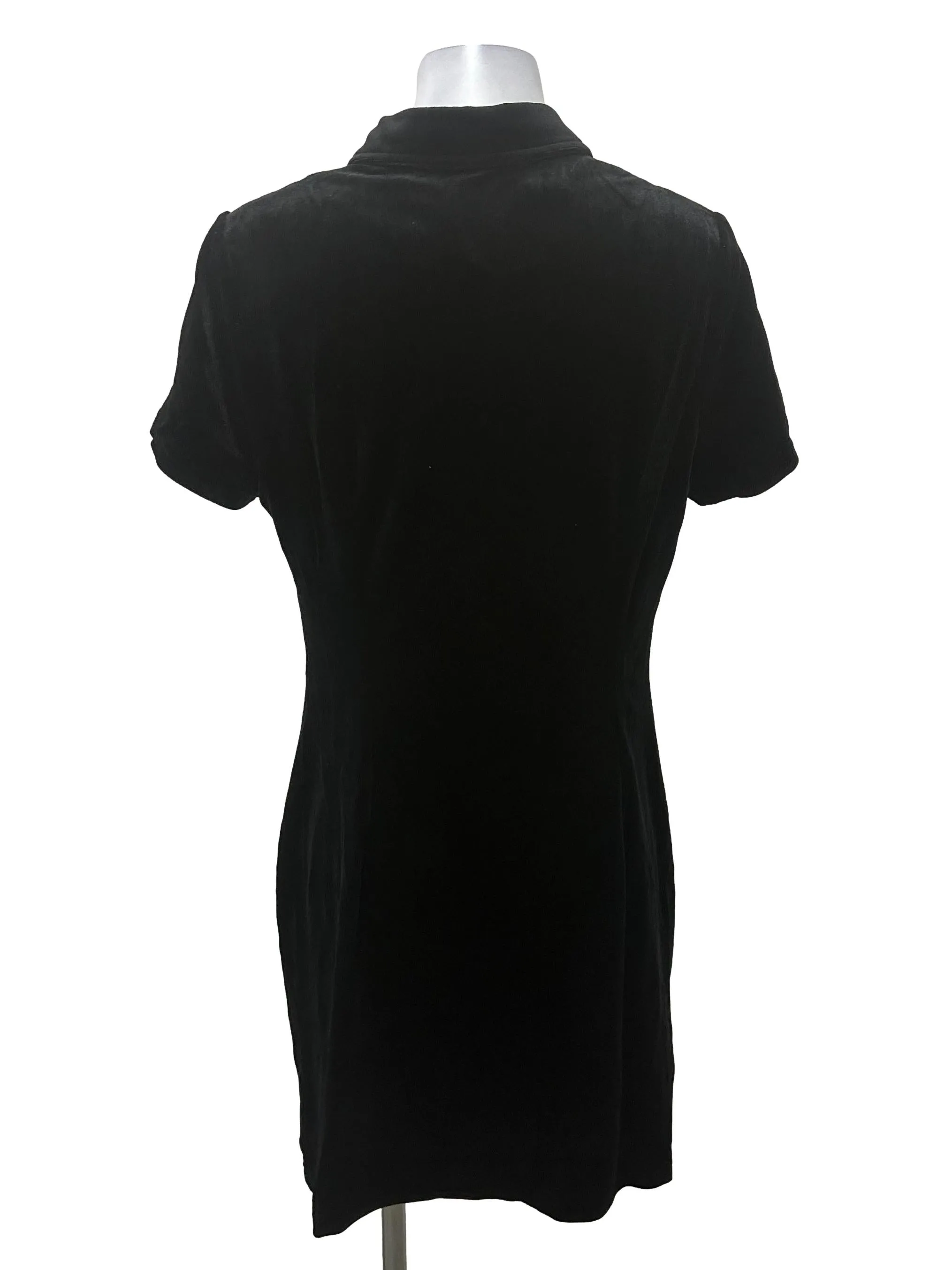 Black Velvet Dress