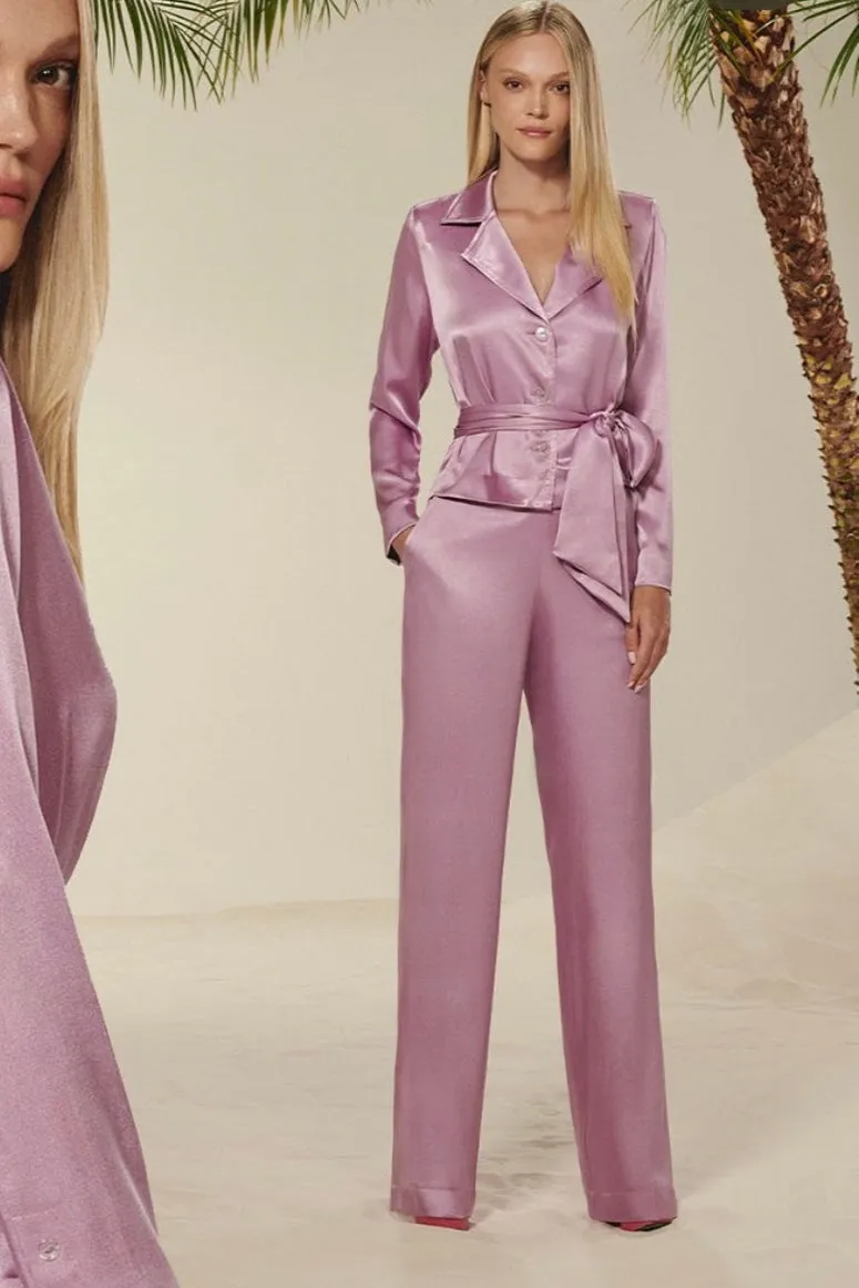 BLAZER CREPE SATIN CHOET