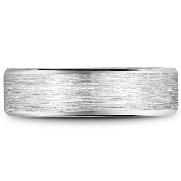 Bleu Royale Satin Finish with Tantalum Inside Wedding Band
