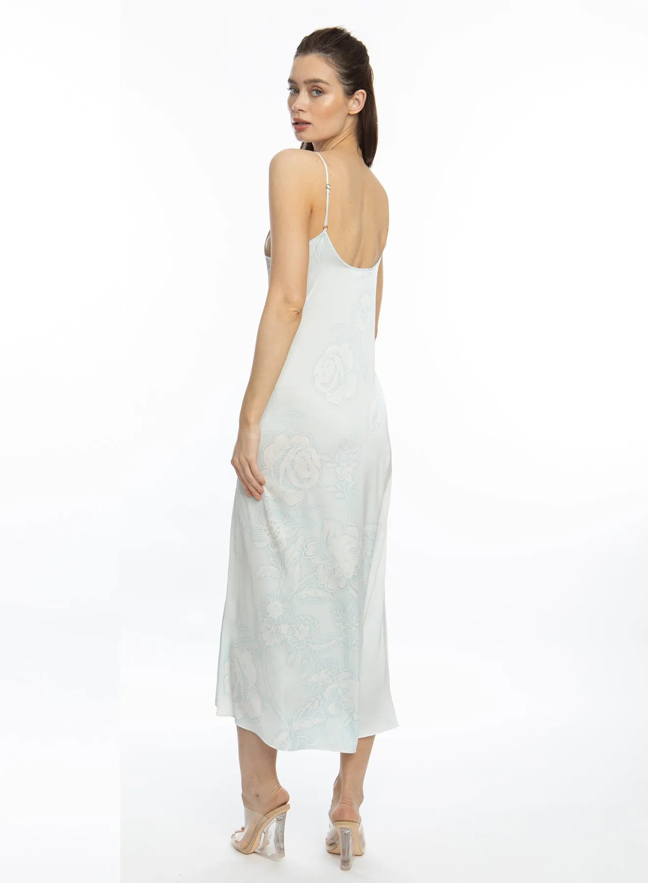 Bliss Arctic Blue Long Chemise