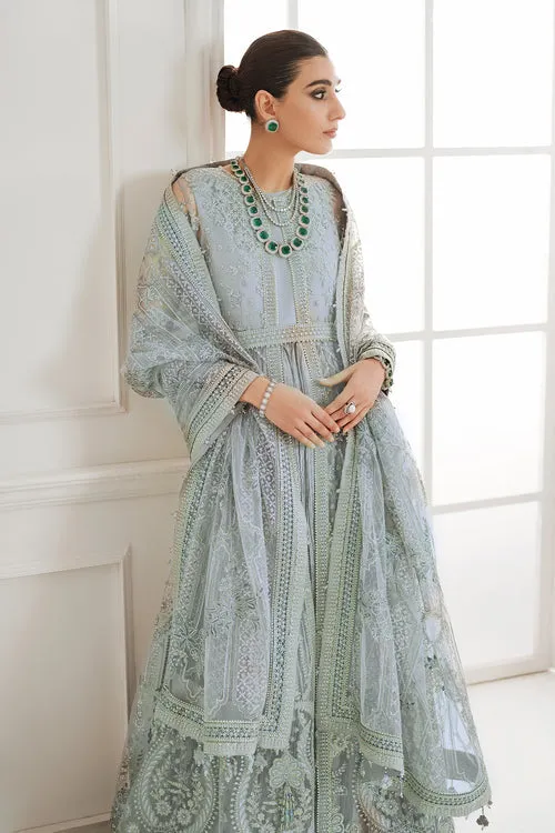 Blue Lehenga Choli and Dupatta Pakistani Party Dress