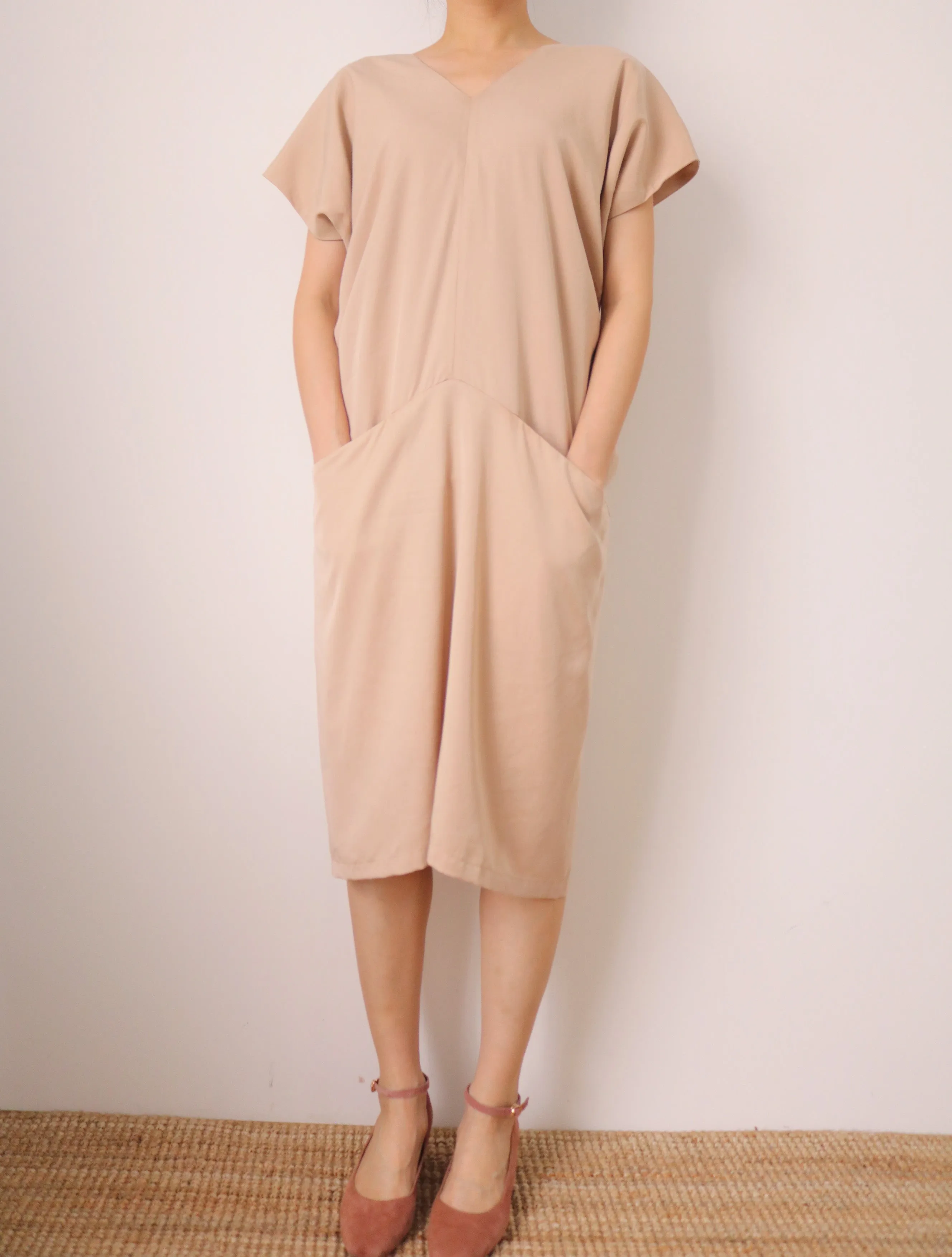 blush dress