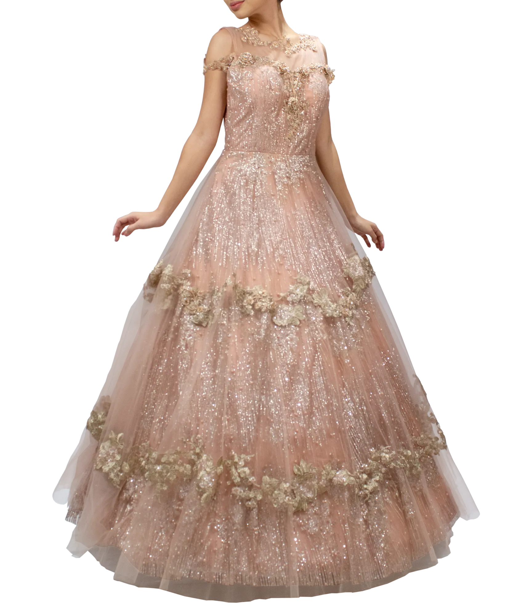 Blush Pink Bucket Gown