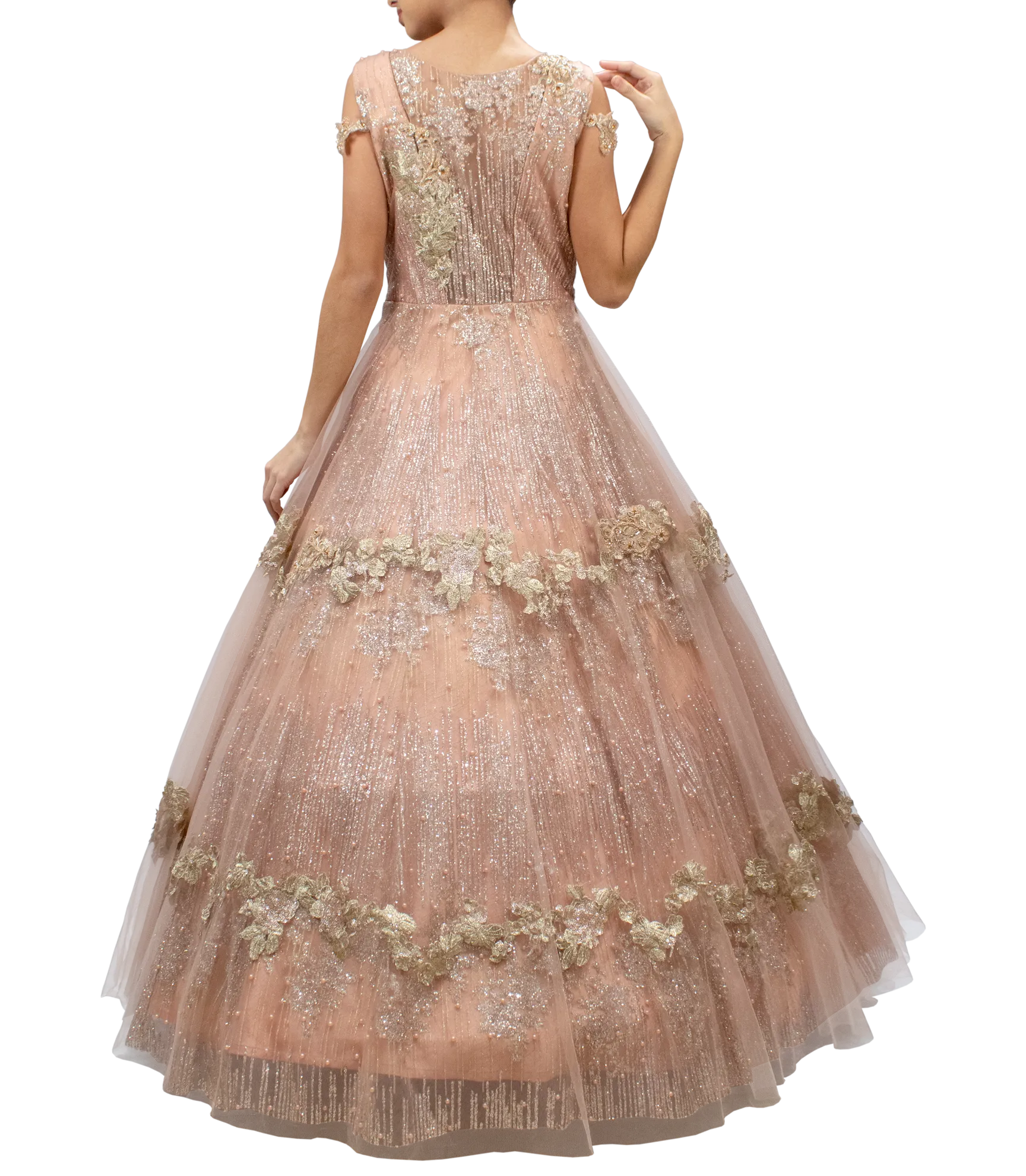 Blush Pink Bucket Gown