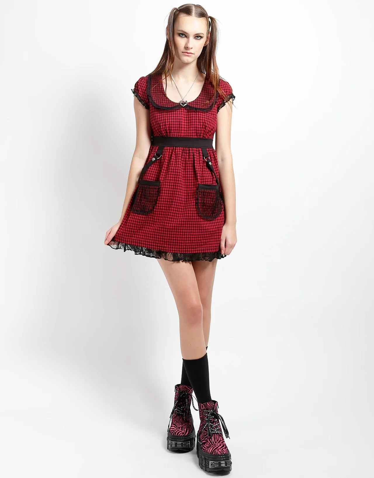 BO PEEP DRESS RED