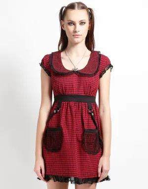 BO PEEP DRESS RED
