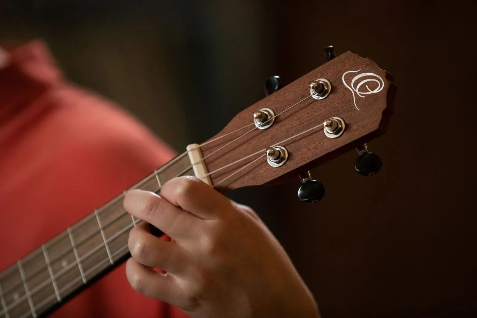 Bonfire Series Baritone Ukulele Spruce / Sapele Natural Acoustic