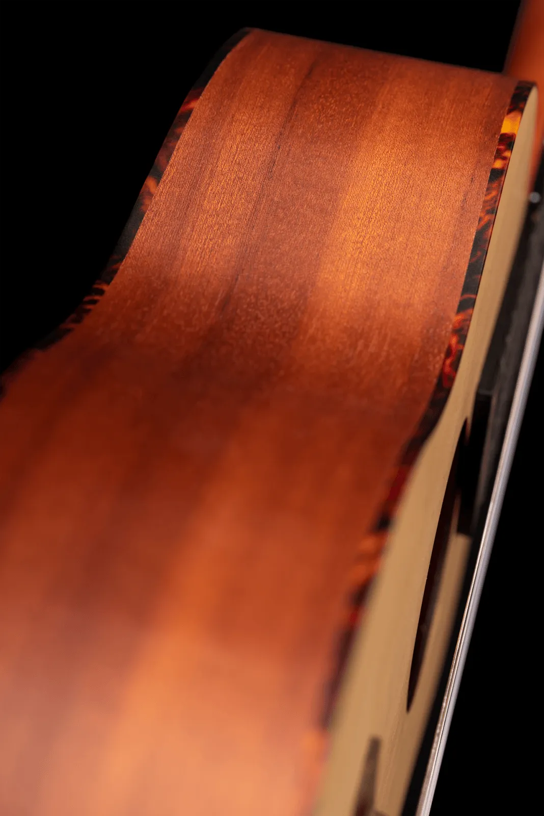 Bonfire Series Baritone Ukulele Spruce / Sapele Natural Acoustic
