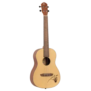 Bonfire Series Baritone Ukulele Spruce / Sapele Natural Acoustic