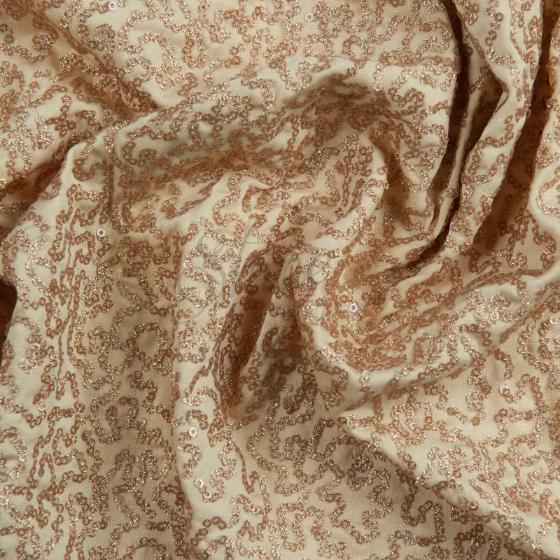Broadway Sequin - Antique Gold