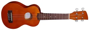 Brunswick Soprano Ukulele Natural Satin - Aquila Strings