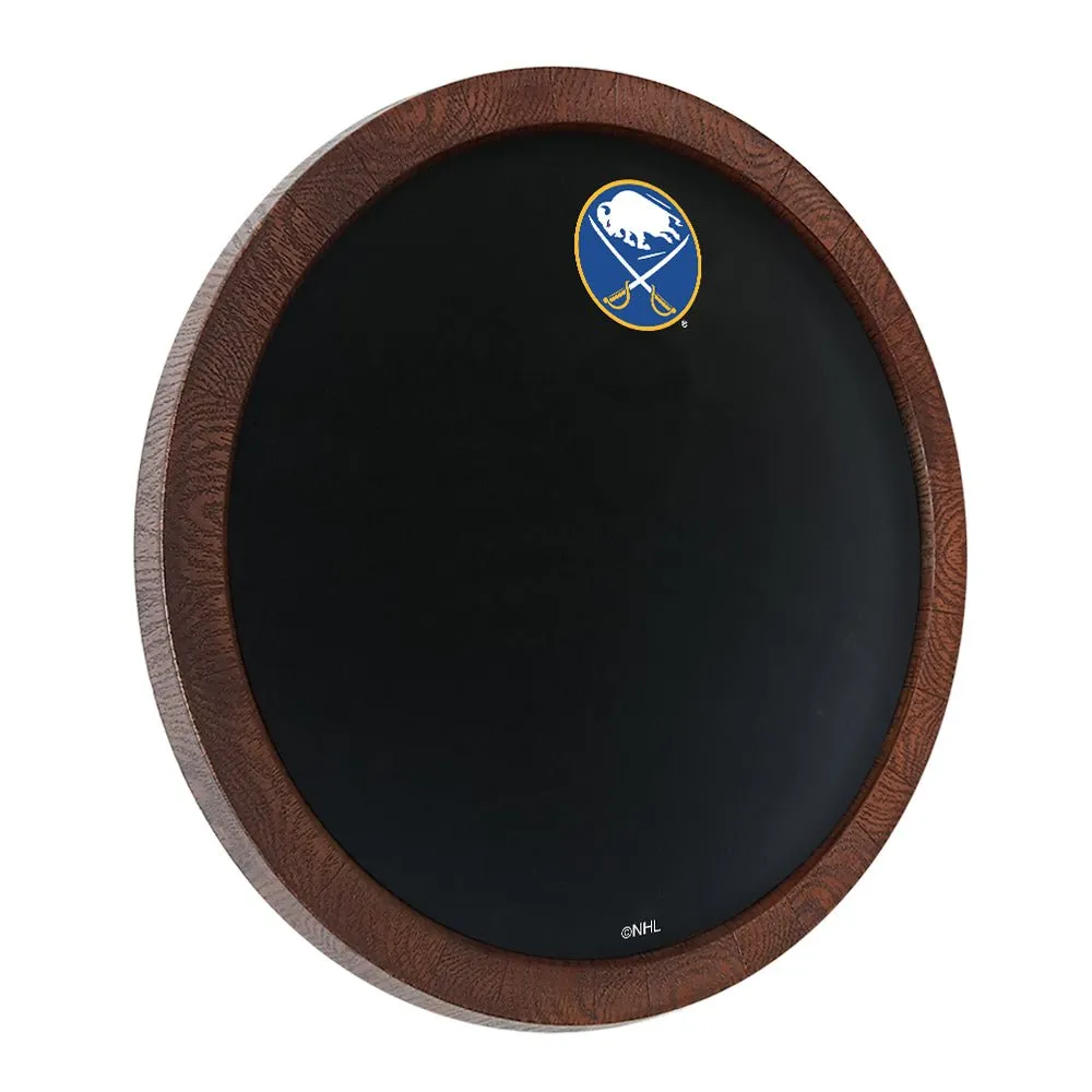 Buffalo Sabres:  Barrel Top Chalkboard Sign