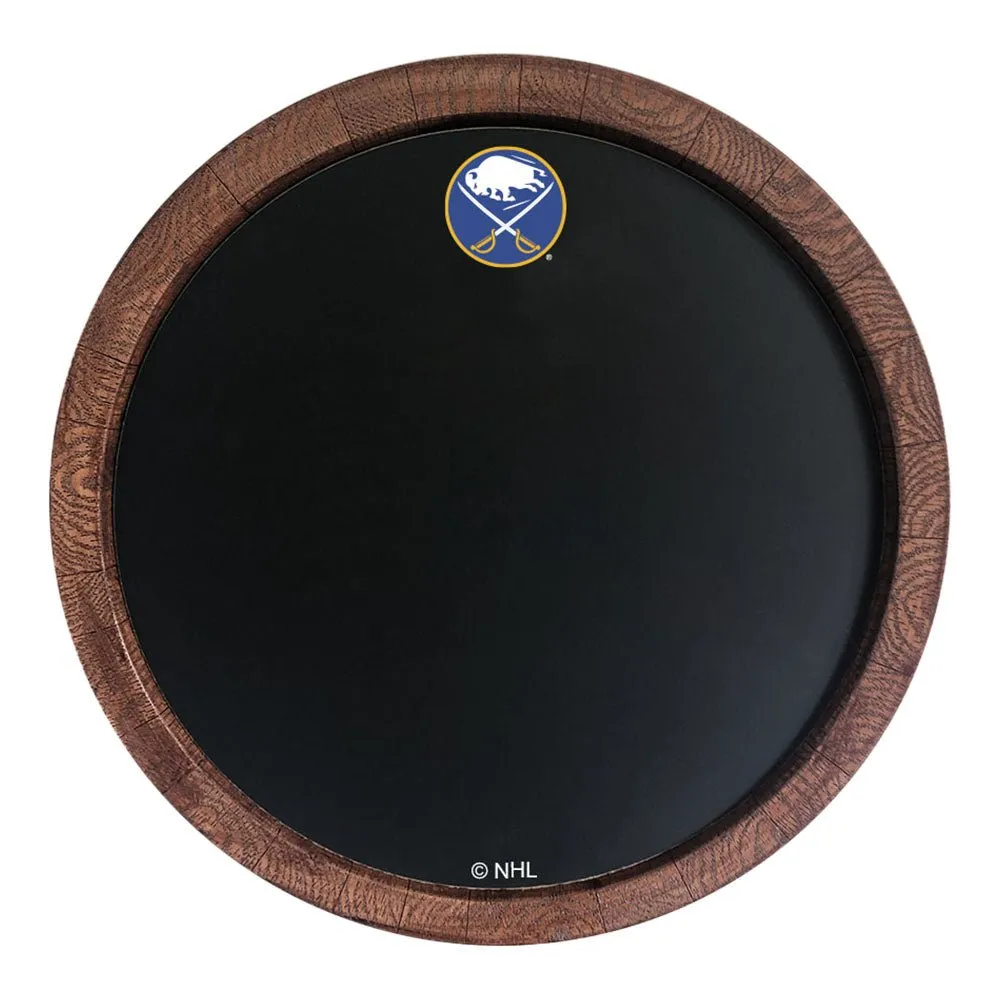 Buffalo Sabres:  Barrel Top Chalkboard Sign