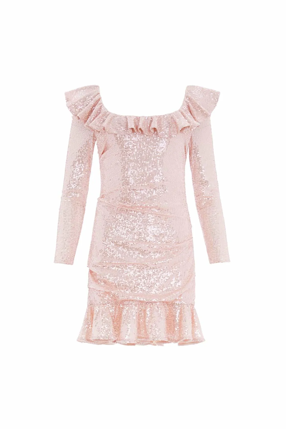 Camille Long Sleeve Micro Mini Dress