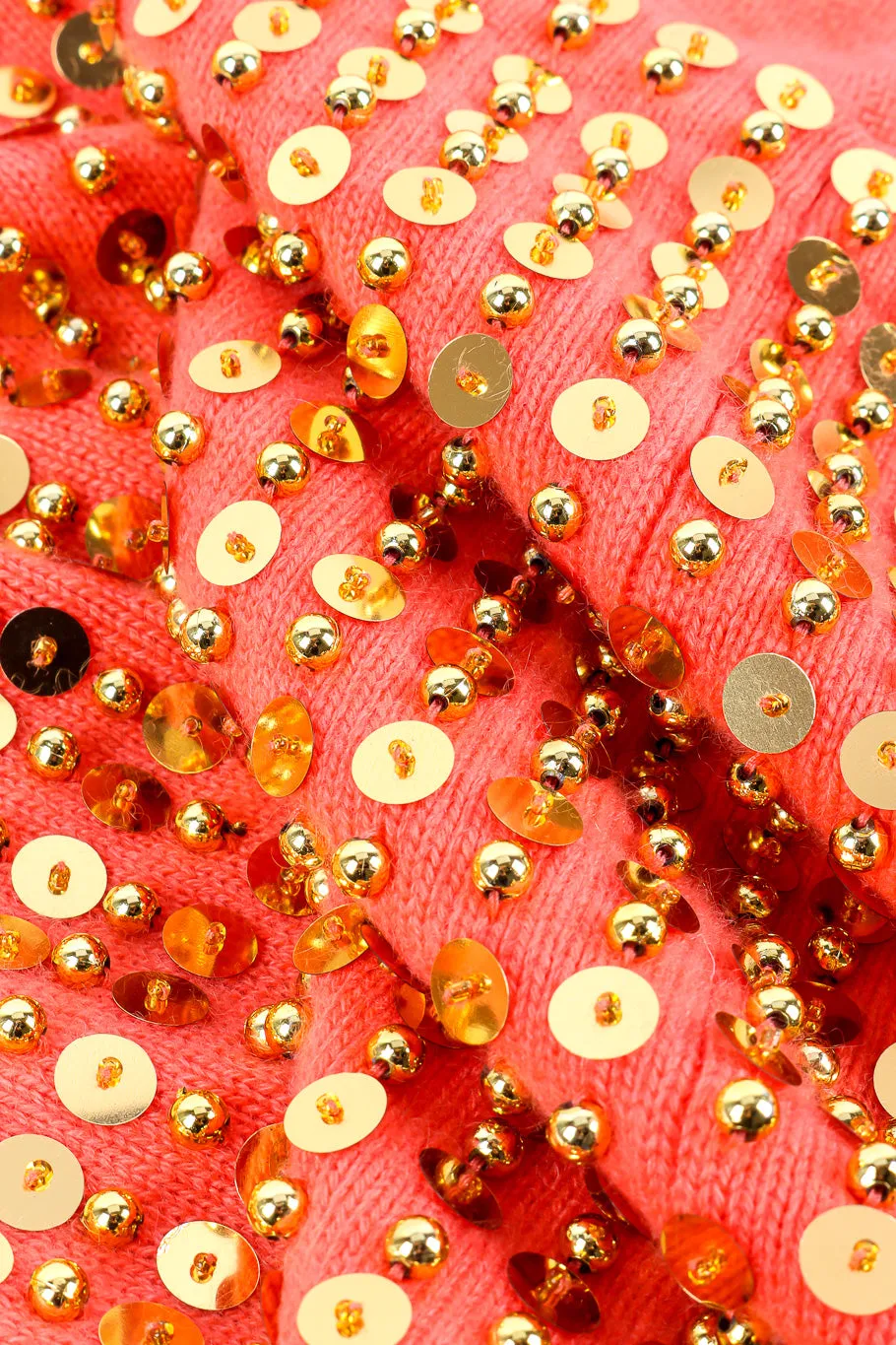 Cashmere Sequin Sweater Dress