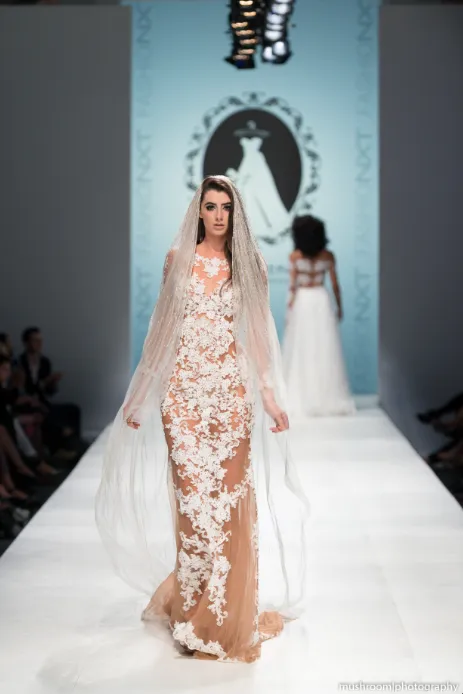 Cathedral Beaded Bridal Veil (#SS16106)
