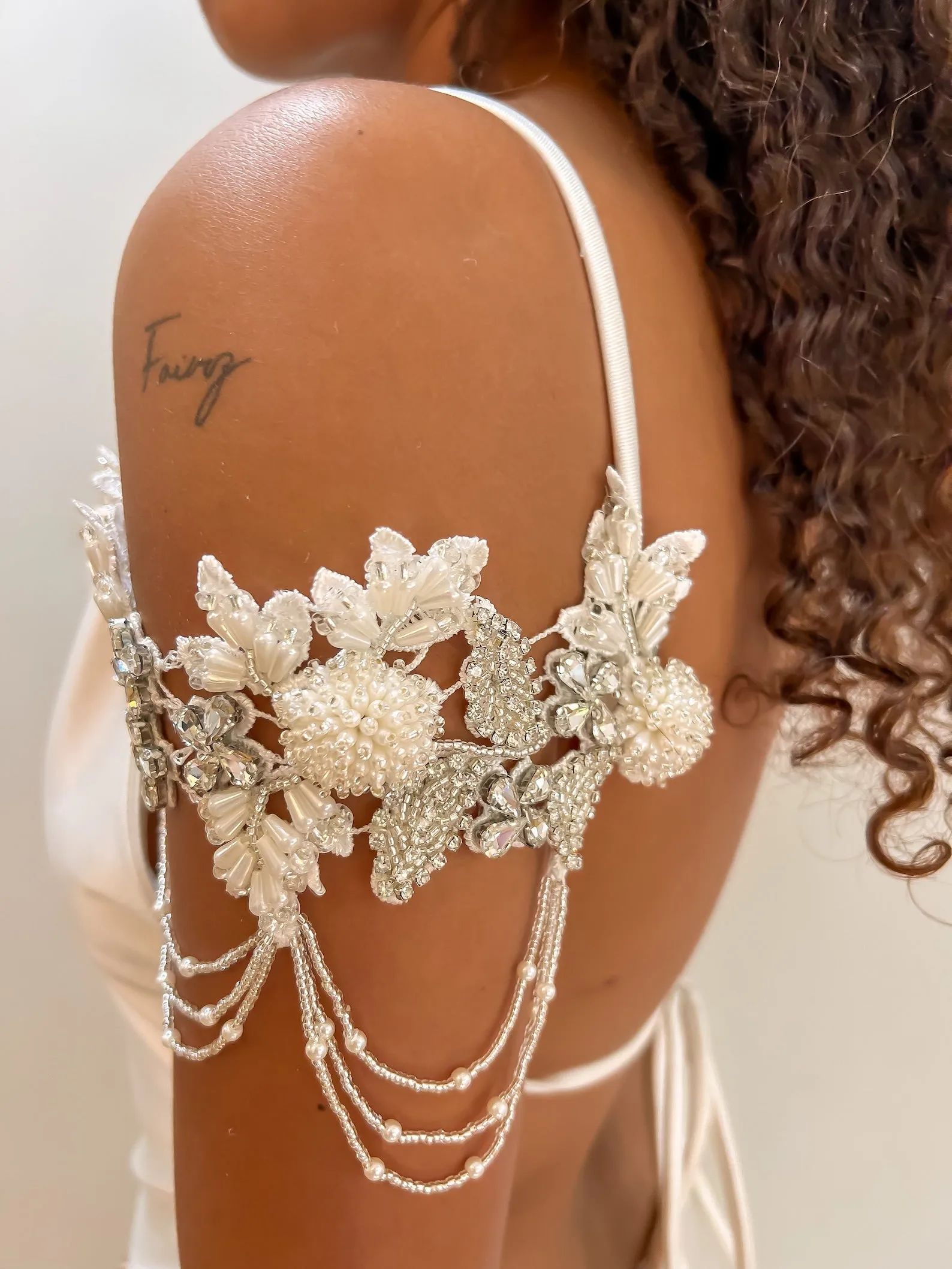Celestial Cascade Bridal Sleeves