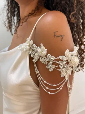 Celestial Cascade Bridal Sleeves