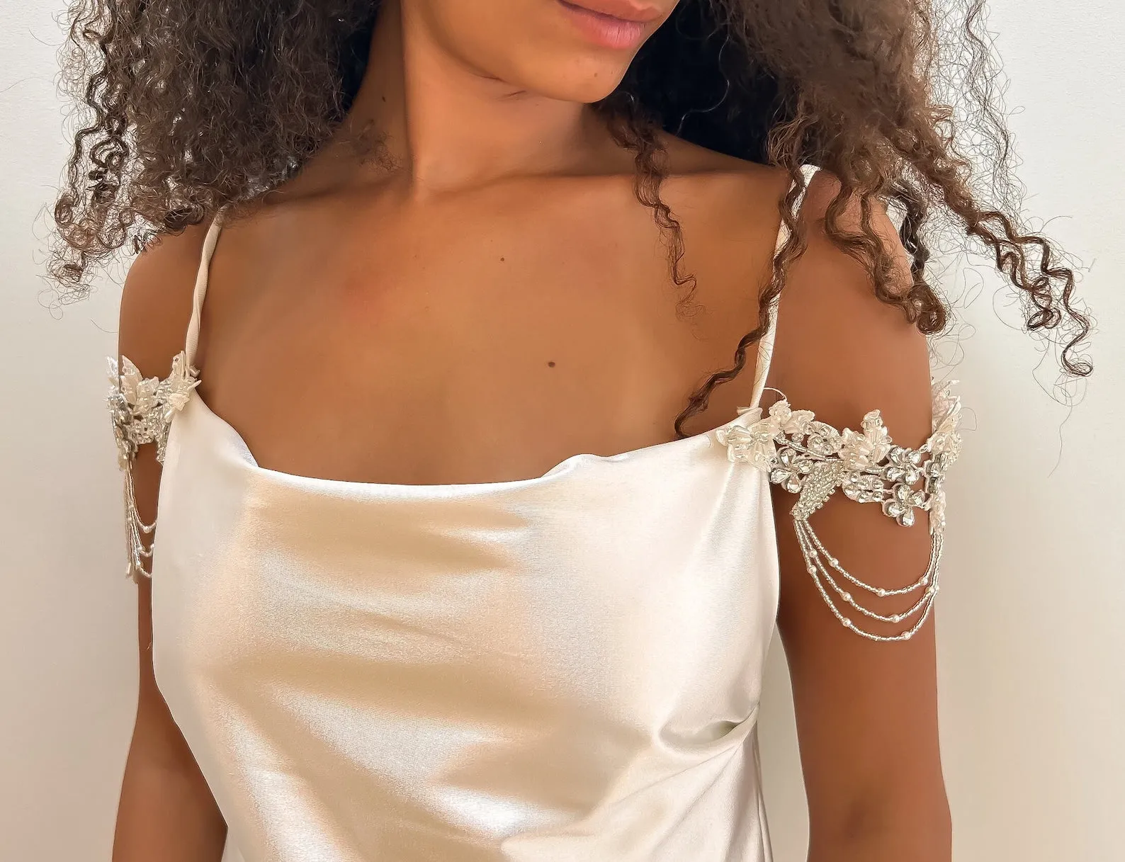 Celestial Cascade Bridal Sleeves