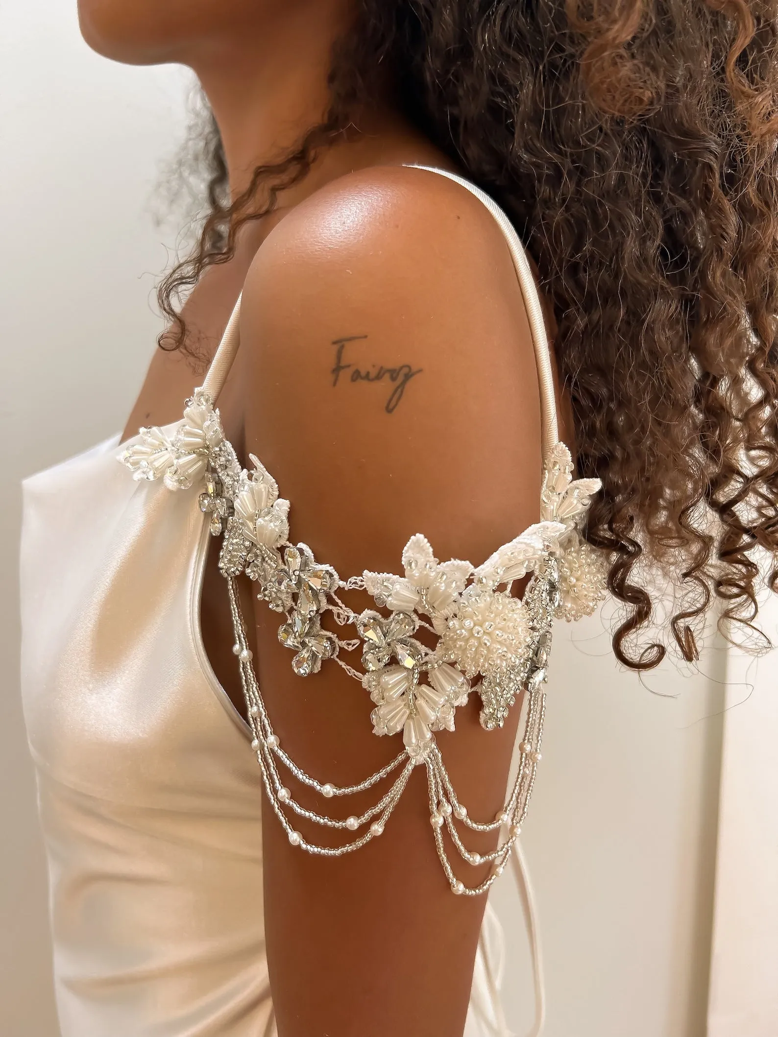Celestial Cascade Bridal Sleeves
