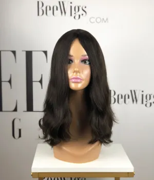 Certificated Jewish Wig With Silk Top Human Hair Wigs