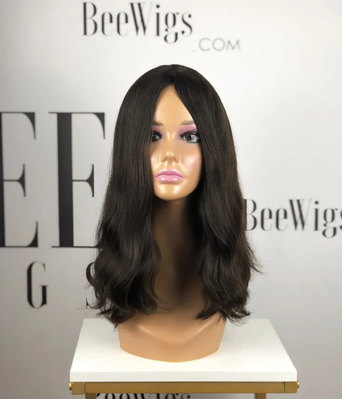 Certificated Jewish Wig With Silk Top Human Hair Wigs