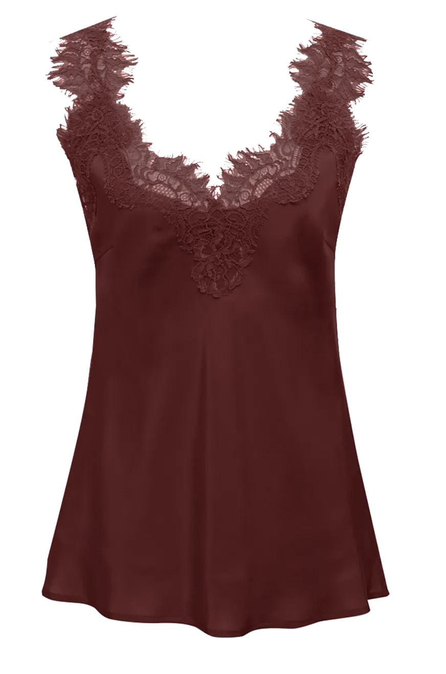 Coco Megan Strap Bias Camie - Red Wine