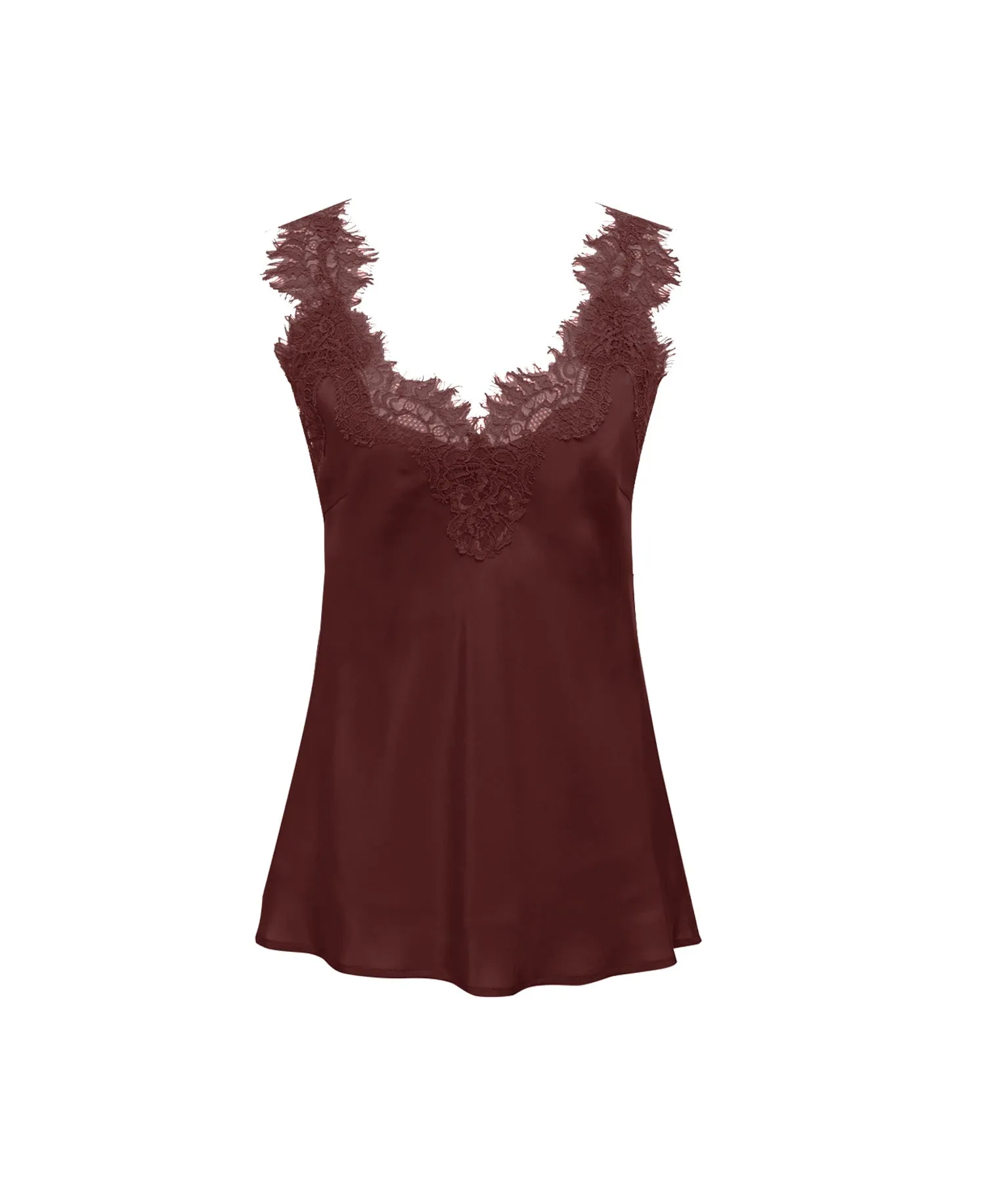 Coco Megan Strap Bias Camie - Red Wine
