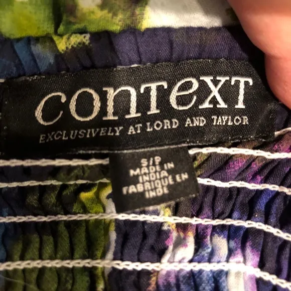 Context by Lord &amp; Taylor Colorful Circle Skirt or Dress