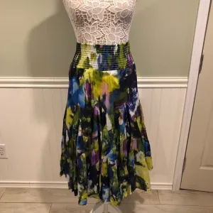 Context by Lord &amp; Taylor Colorful Circle Skirt or Dress