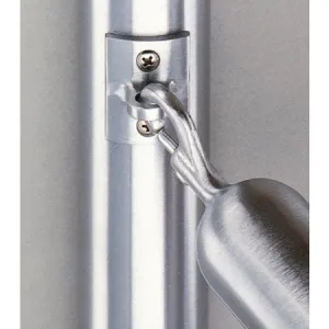 Curved Plate Loop for Stanchion Home Theater Post