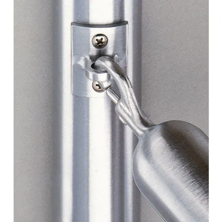 Curved Plate Loop for Stanchion Home Theater Post