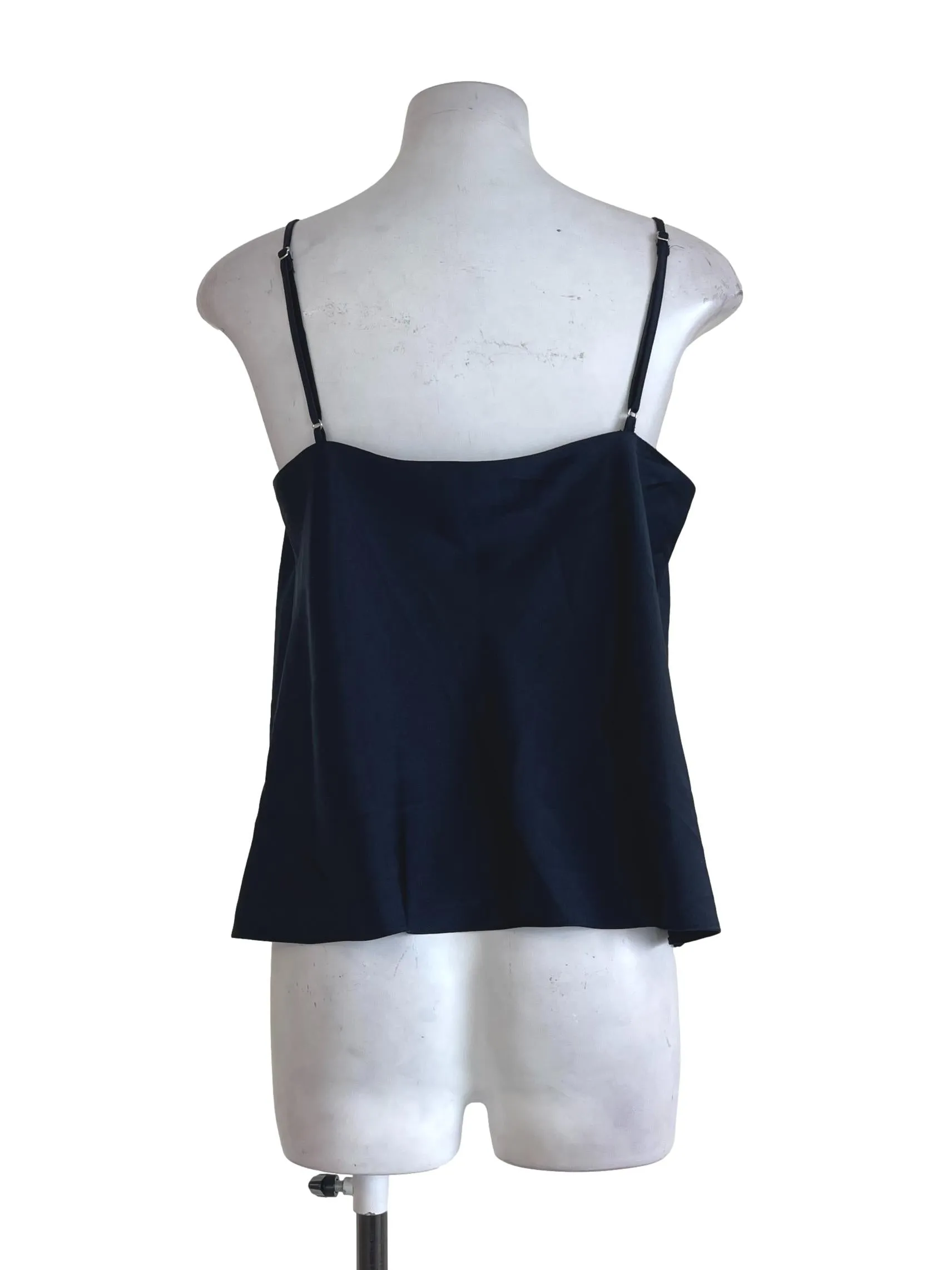 Dark Blue Semi Satin Top
