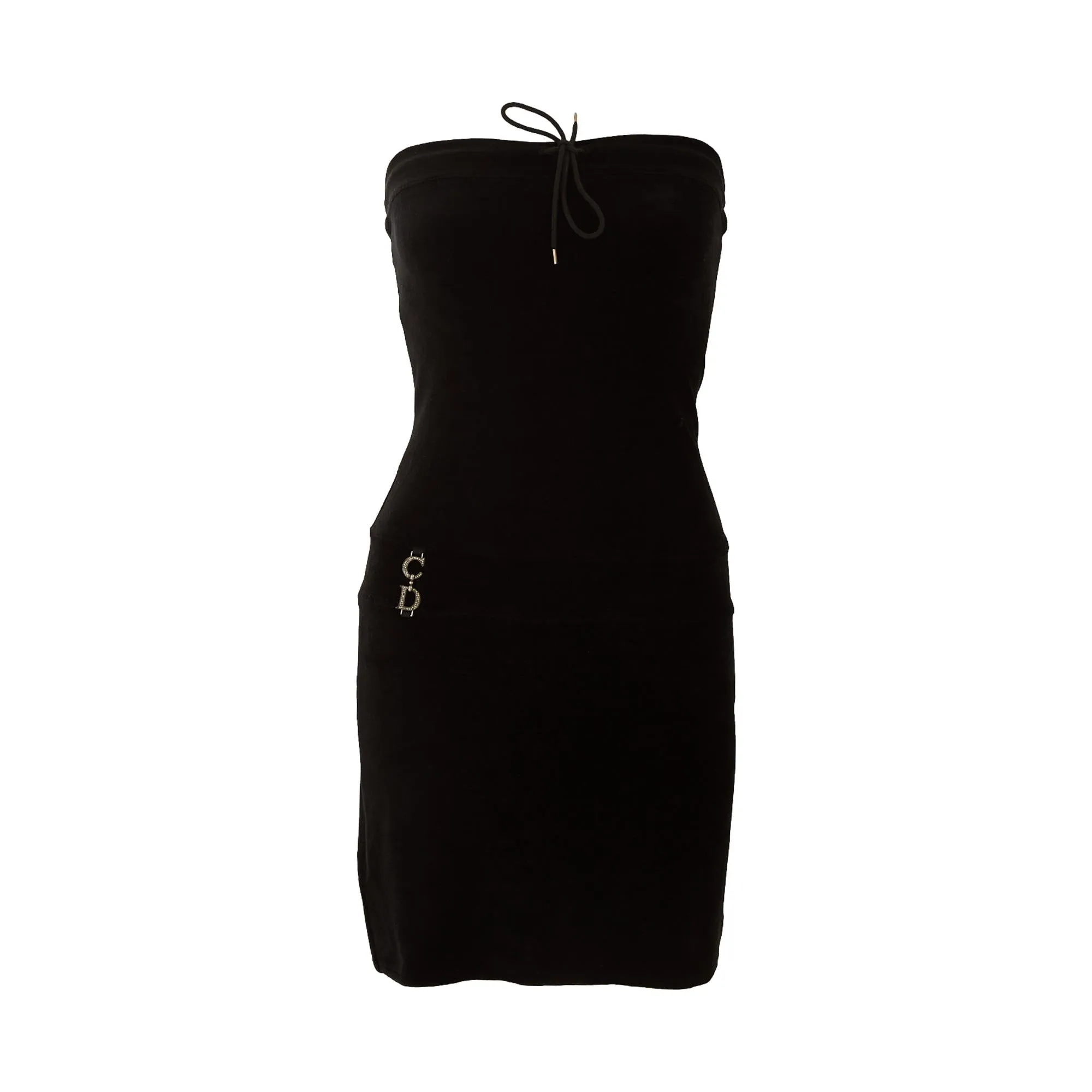 Dior Velvet Strapless Dress