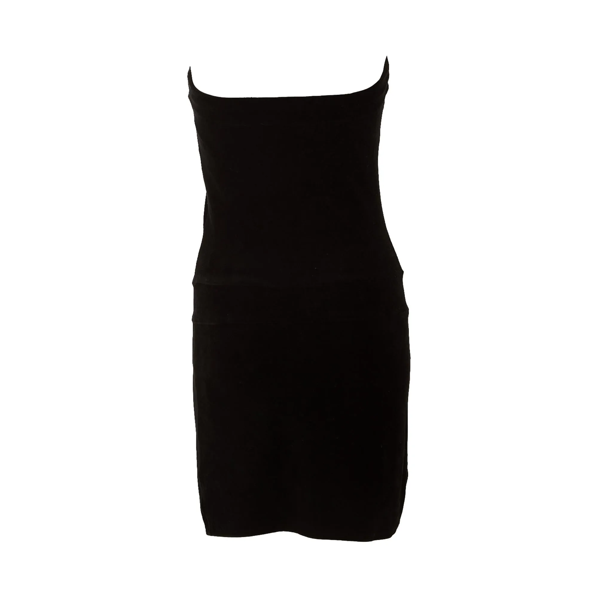 Dior Velvet Strapless Dress