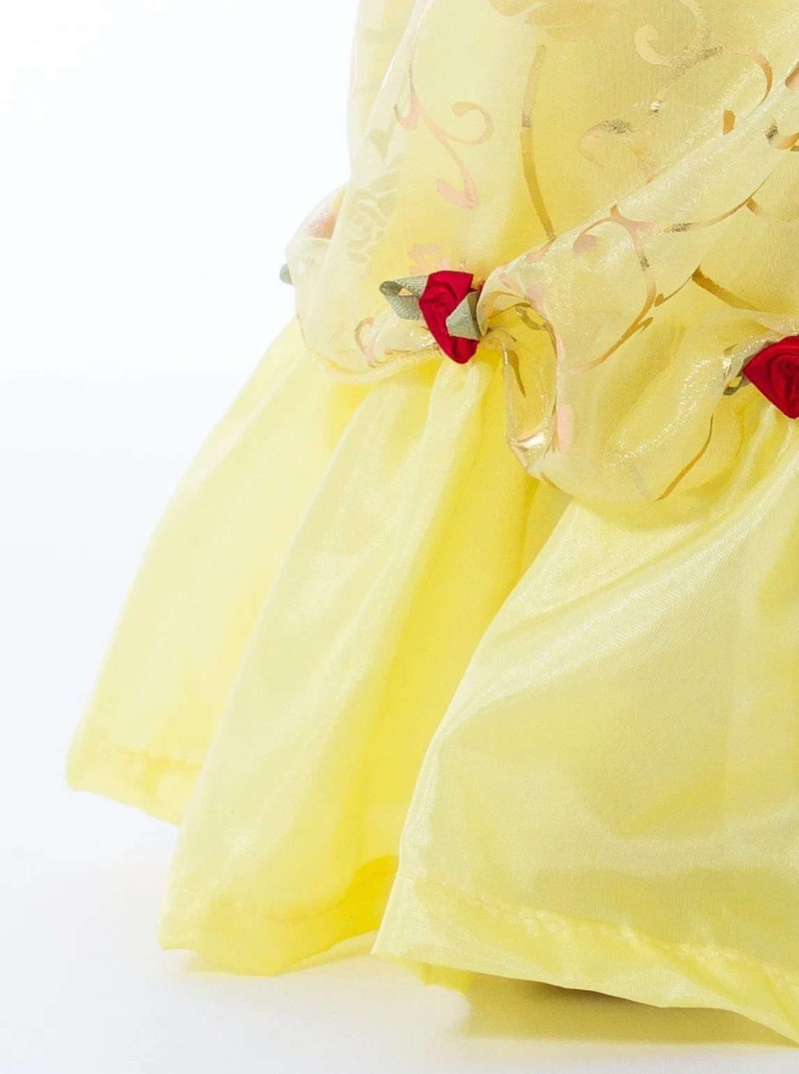 Doll Dress Yellow Beauty