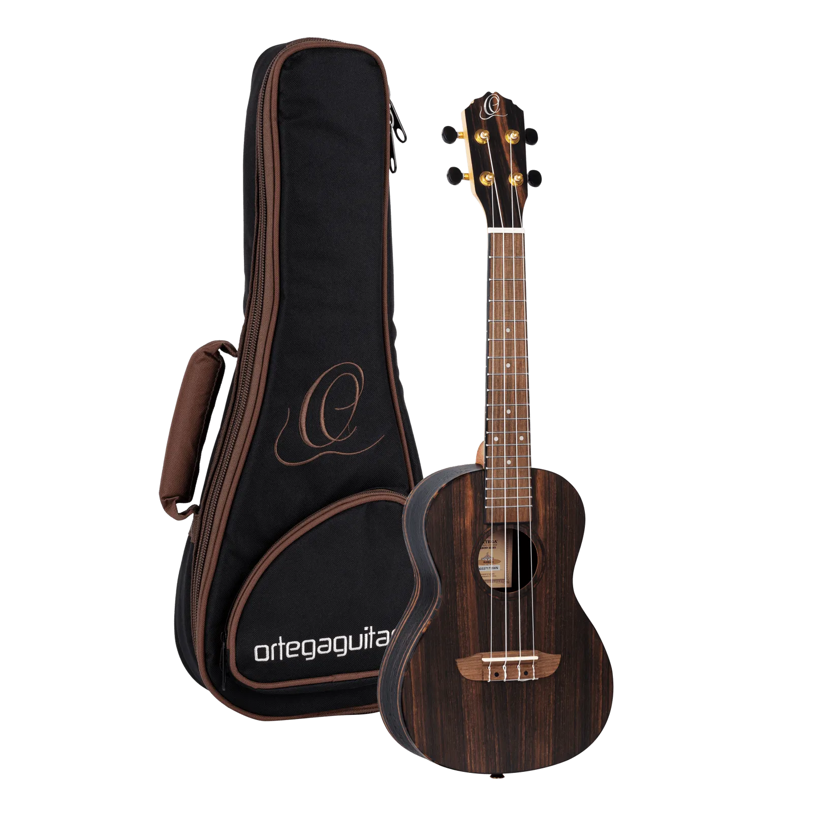 Ebony Concert Ukulele - Natural Acoustic with Gig Bag