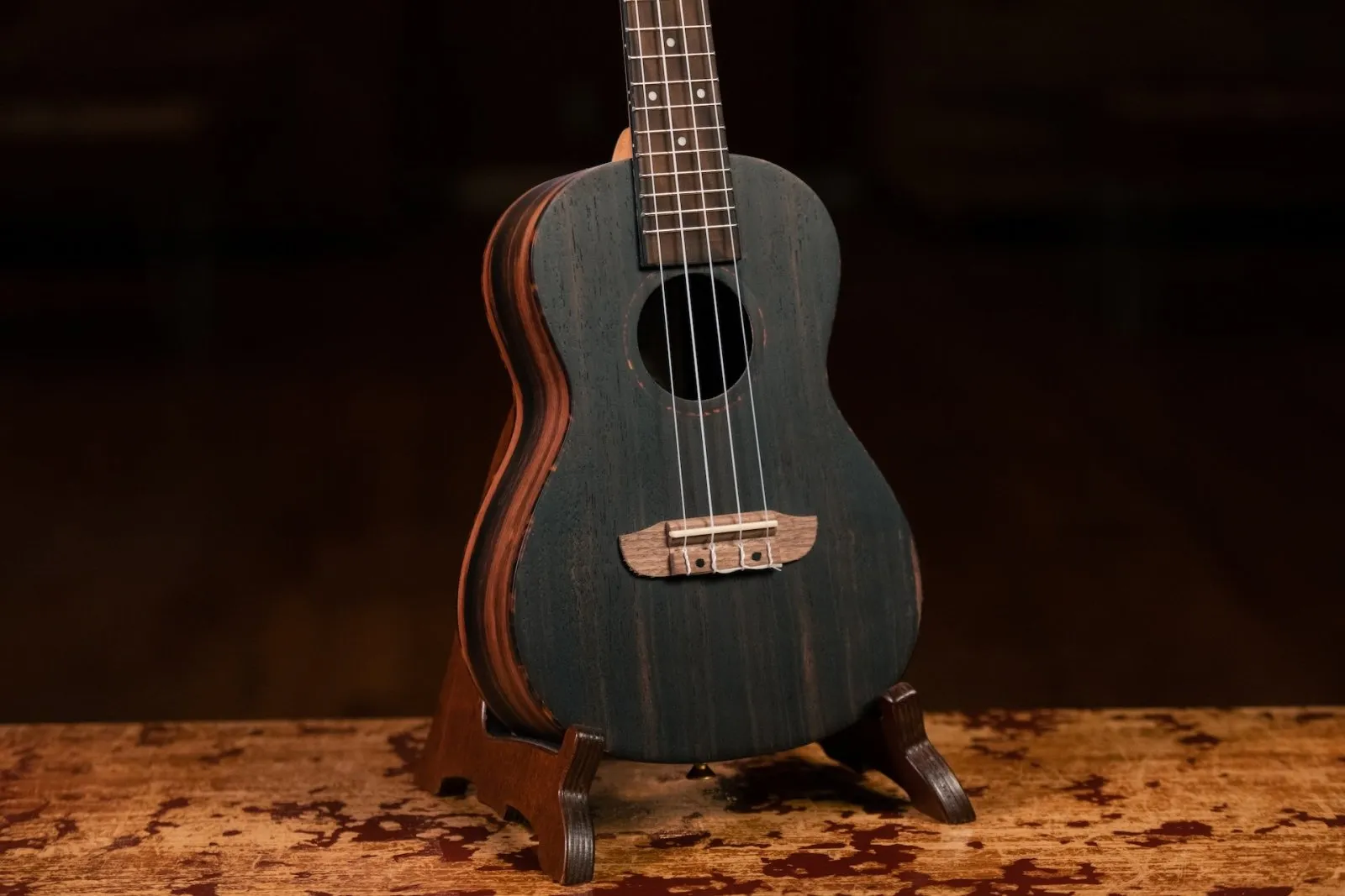 Ebony Concert Ukulele - Natural Acoustic with Gig Bag