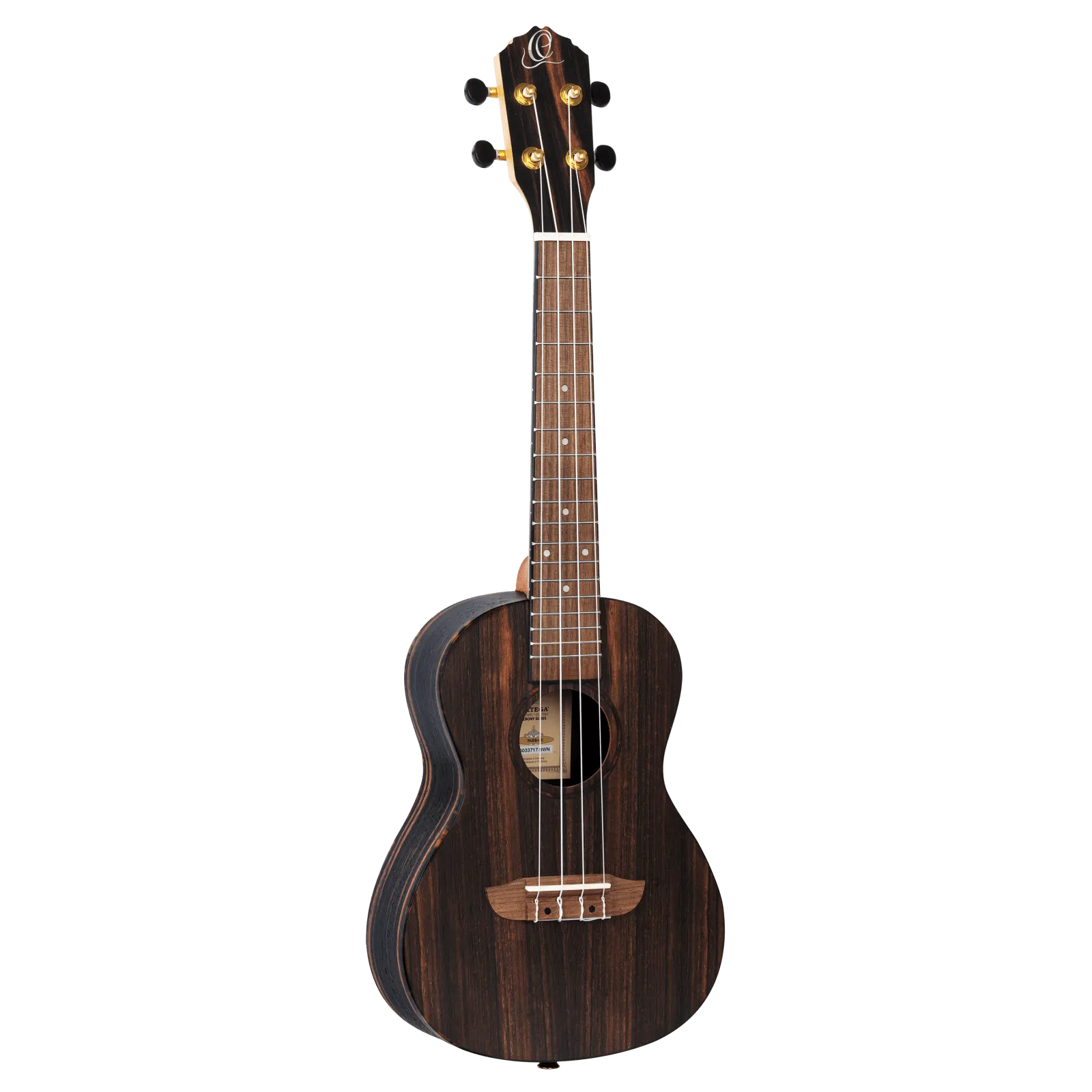 Ebony Concert Ukulele - Natural Acoustic with Gig Bag