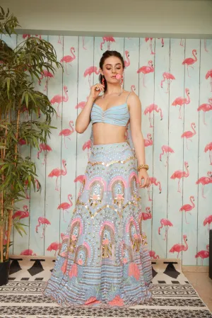 ELSA LEHENGA SET
