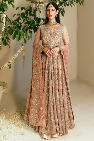 Embellished Gown Sharara Pakistani Bridal Dress #BS729