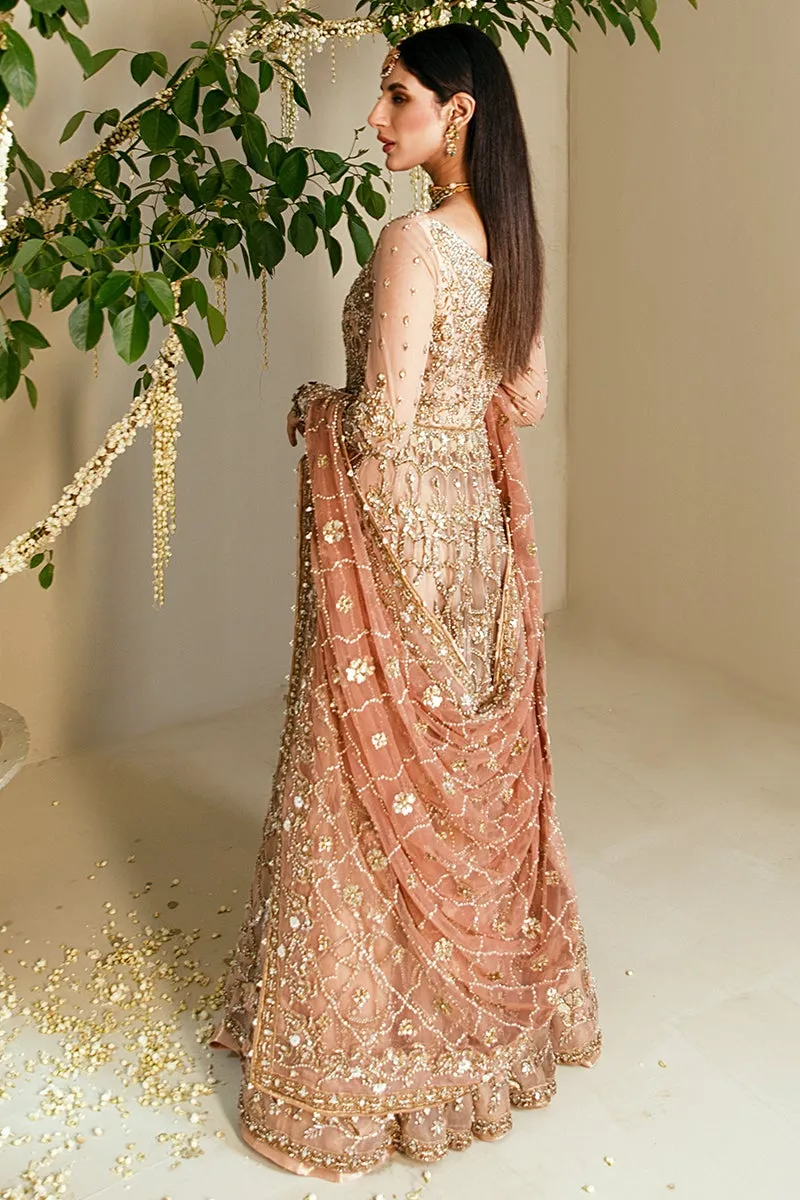 Embellished Gown Sharara Pakistani Bridal Dress #BS729