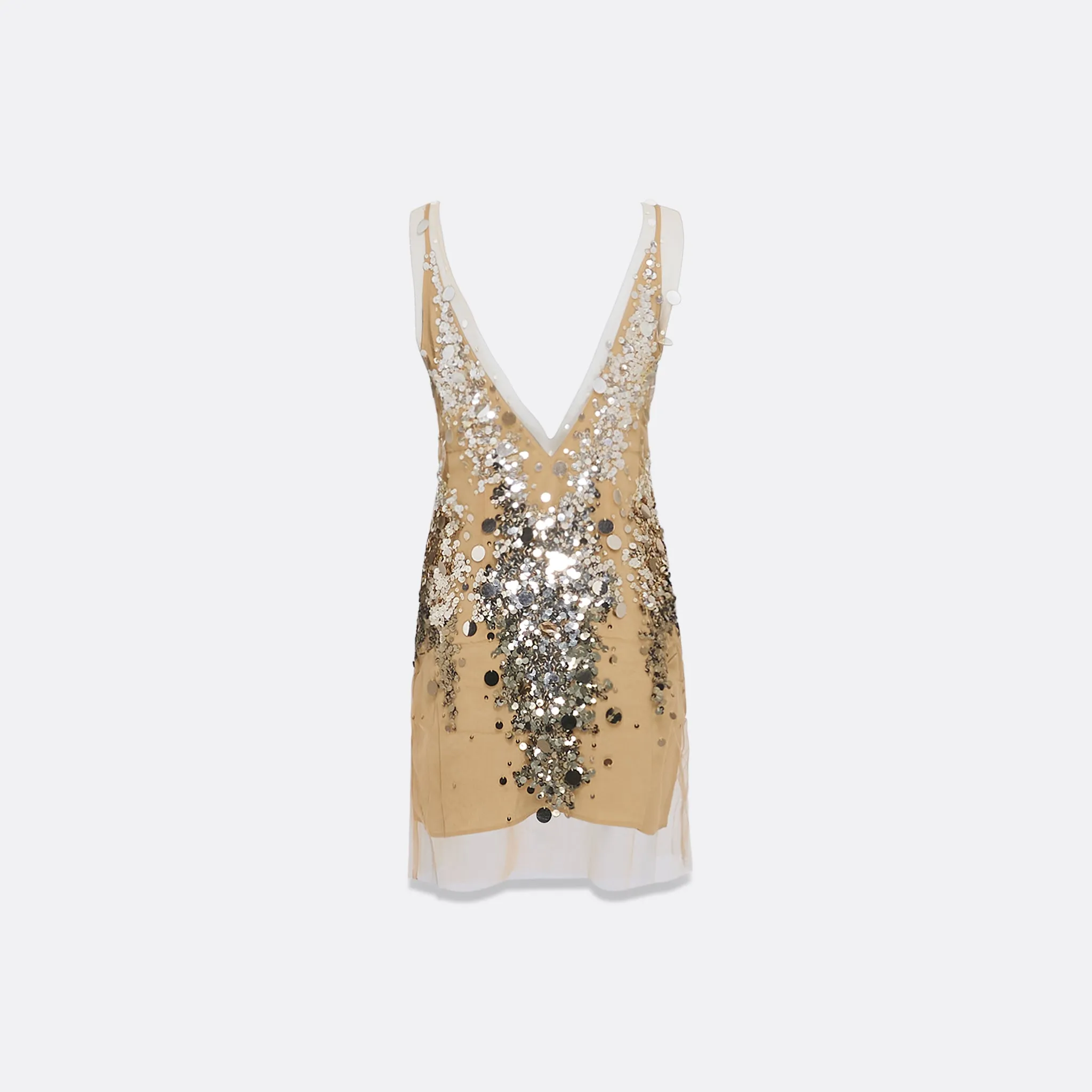 EMBROIDERED LINGERIE DRESS