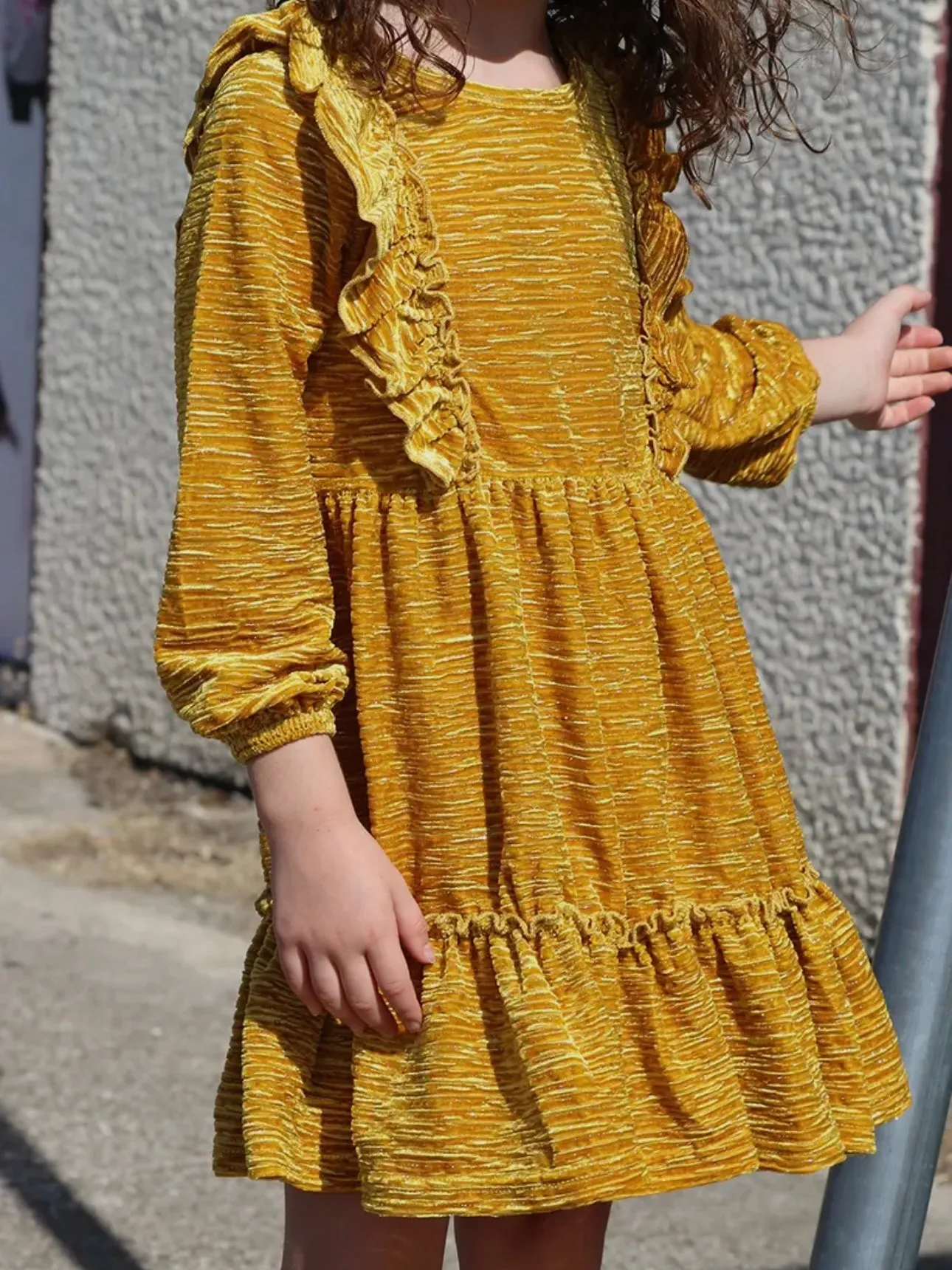 Fall in Love Dress: Mustard