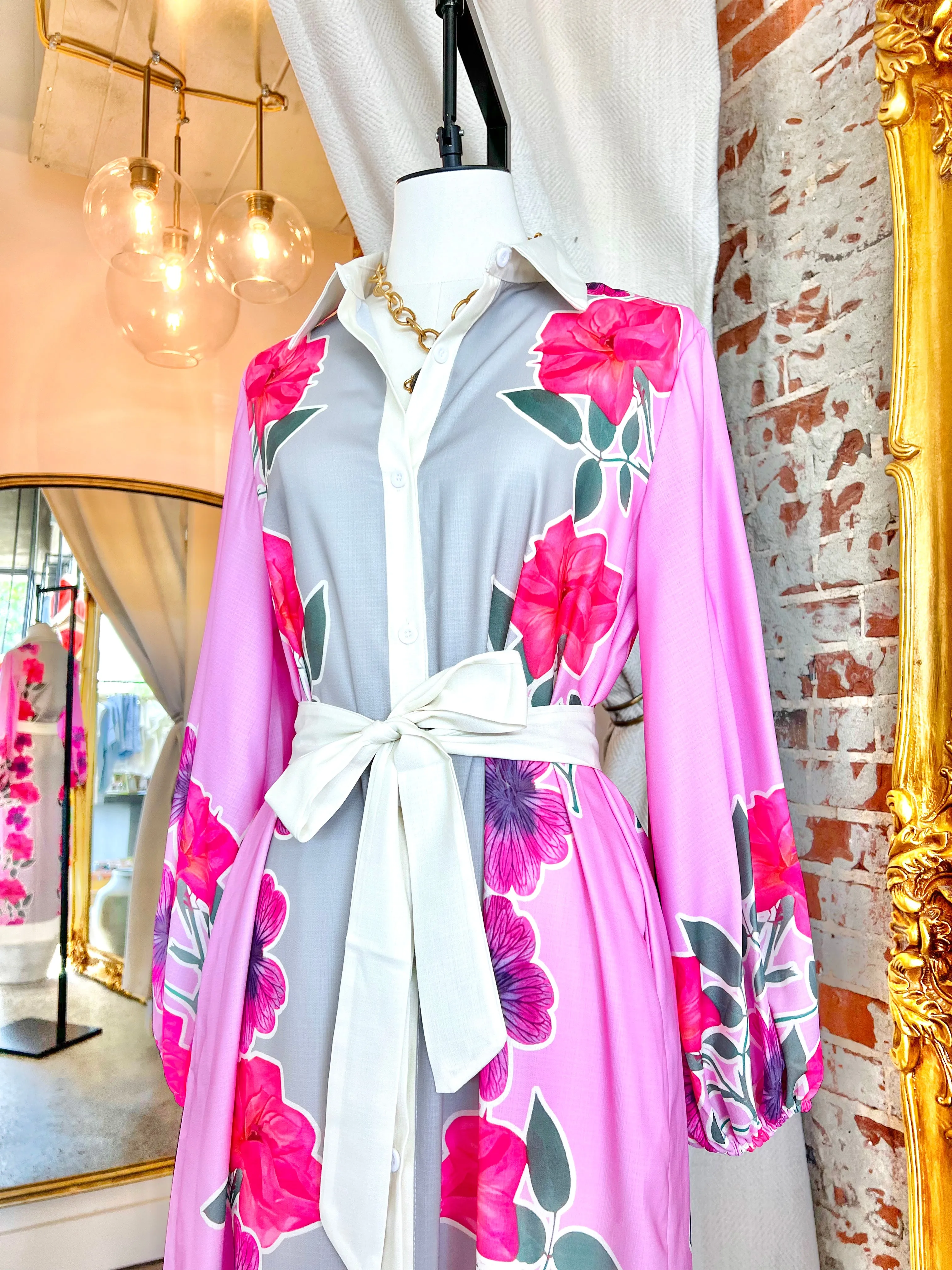 Fauna Floral Dress