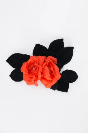 Flamenco Rose Haircomb