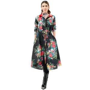 Floral Shirt-Dress