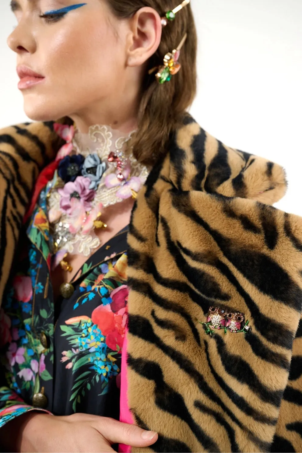 Floral Shirt-Dress